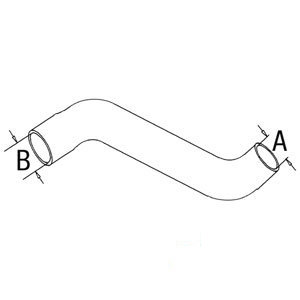 A-380448R2 RADIATOR HOSE BOTTOM     