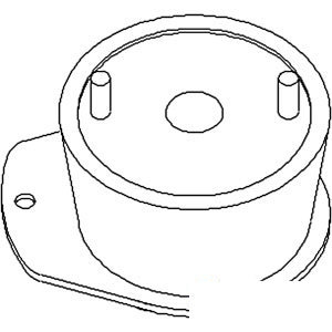 A-380712R1 SPRING SEAT RUBBER       