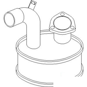 A-3814606M2 MUFFLER                  