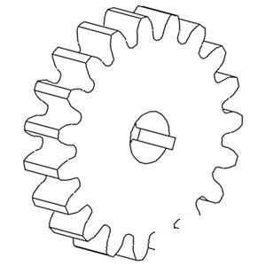 A-382332R1 GEAR HYD. PUMP DRIVE     