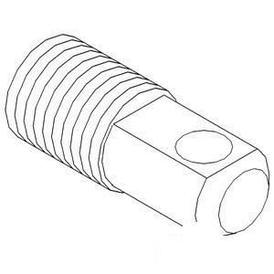 A-382390R1 EYEBOLT ADJUST FRONT     