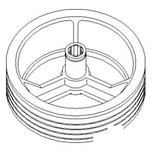 A-388396A1 PULLEY FEEDER JACKSHAFT  
