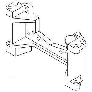 A-389064R1 DRAWBAR SUPPORT          