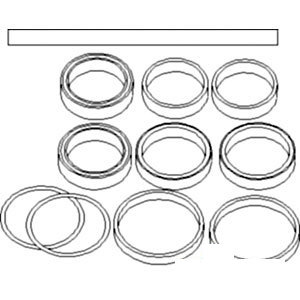 A-3900287M91 SEAL KIT STEERING CYL.   