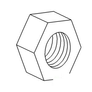 A-392842X1 JAM NUT (M24 X 1.5)      