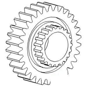 A-393523R1 REVERSE IDLER GEAR       