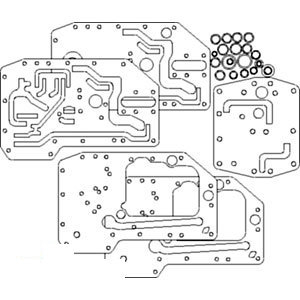 A-393877R93 MCV GASKET SET           