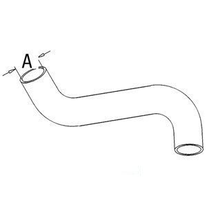 A-396355R1 RADIATOR HOSE BOTTOM     