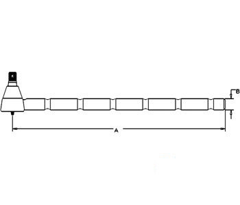 A-399292R1 TIE ROD LONG             