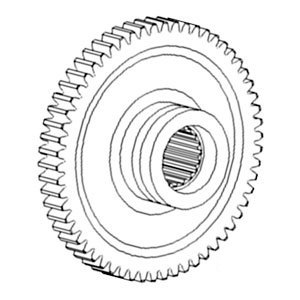 A-401889R1 GEAR-SLIDING 1ST         