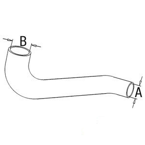 A-402189R1 RADIATOR HOSE BOTTOM     