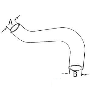A-402205R1 RADIATOR HOSE LOWER      
