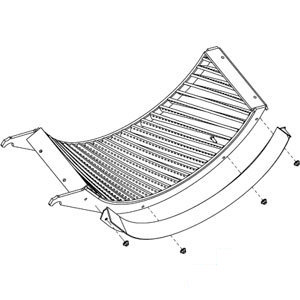 A-430960A1HB CONCAVE HELICAL BAR - NA 