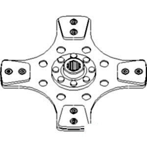 A-47134874 DISC PTO; 4 BUTTON       