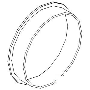 A-48703D WEAR SLEEVE HUB          