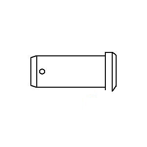 A-49B184 PIN FRONT DRAWBAR        