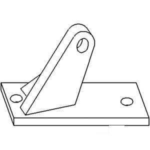 A-C7NND932A STABILIZER BRACKET LH    