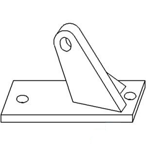 A-C7NND933A STABILIZER BRACKET RH    