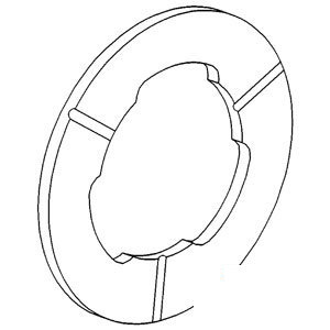 A-503568M1 WASHER THRUST (SPINDLE)  