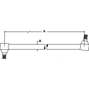 A-507436M91 TIE ROD RH               