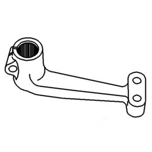 A-510336M2 CENTER STEERING SHAFT    