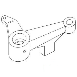 A-514285M1 CENTER STEERING ARM      