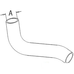 A-515224M1 RADIATOR HOSE BOTTOM     