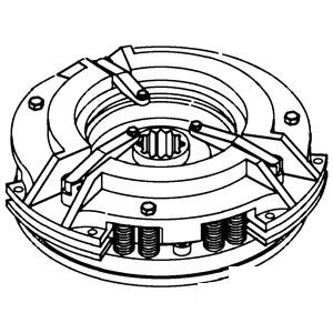 A-526666M91 DUAL CLUTCH ASSY         