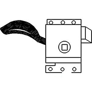 A-527458M91 INTERIOR DOOR LATCH RH   