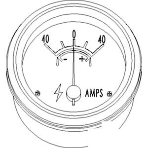 A-528418M92 GAUGE AMMETER            
