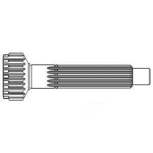 A-529434R2 TRANSMISSION MAIN SHAFT  