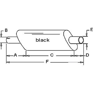 A-530690M91 MUFFLER                  