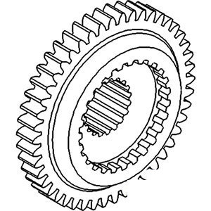 A-530700R1 2ND & 3RD SLIDING GEAR   