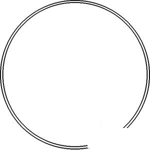 A-530807R2 O-RING BRAKE PISTON OUT. 