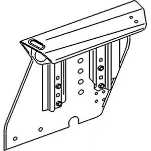A-530967M93 FLAT TOP FENDER LH       