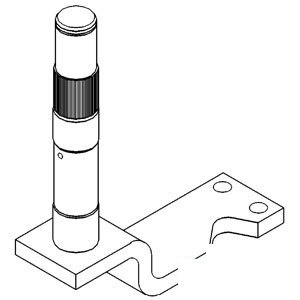 A-523112M91 CENTER STEERING          