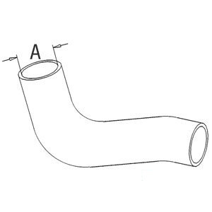 A-532542M1 RADIATOR HOSE TOP        