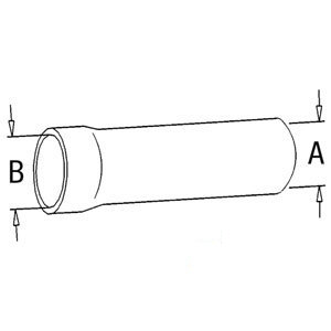 A-532678R1 RADIATOR HOSE BOTTOM     