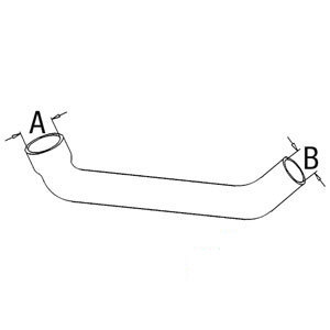 A-532680R1 RADIATOR HOSE TOP        