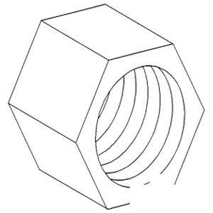A-532956M1 NUT DIFF BRG LOCKNUT     