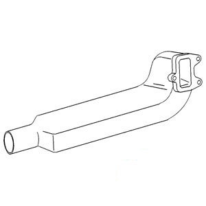 A-533446M2 ELBOW EXHAUST            