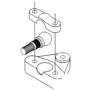 A-533808R1 STAY ROD SOCKET          
