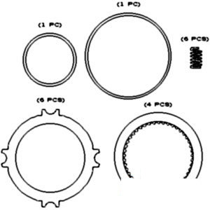 A-534934R92 PTO CLUTCH KIT           