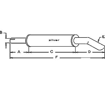 A-505404M91 MUFFLER                  