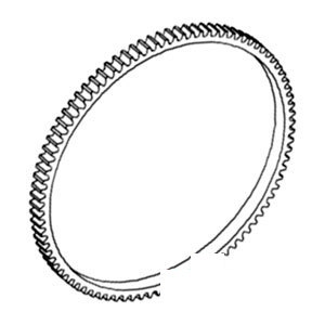 A-166688A RING GEAR FLYWHEEL       