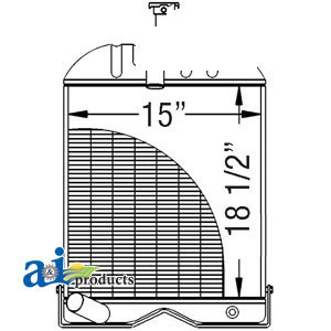 A-579004M91 RADIATOR                 