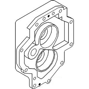 A-64785C92 PTO HOUSING COVER (REAR) 