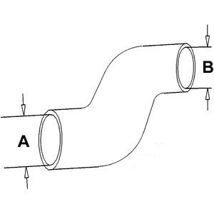 A-65430C1 RADIATOR HOSEBOTTOM      