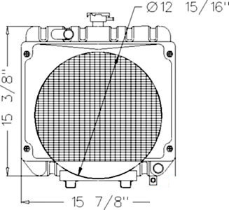 A-66301-58710 RADIATOR                 
