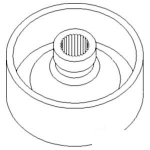 A-66709-22360 BRAKE DRUM               